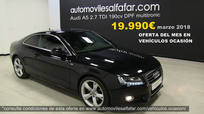 audi a5 ocasion en valencia oferta marzo 2018