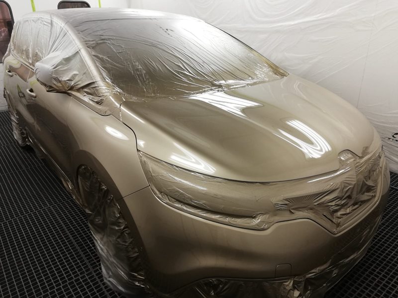 alto brillo pintura automovil cromax